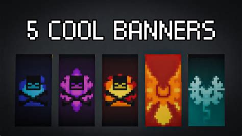 minecraft banners designs|aesthetic banner designs minecraft.